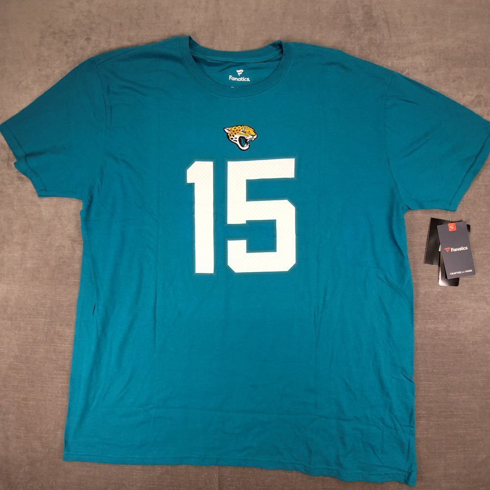 Fanatics Jacksonville Jaguars NFL #15 Player T-Shirt‎ Football Fan Gear 2XL